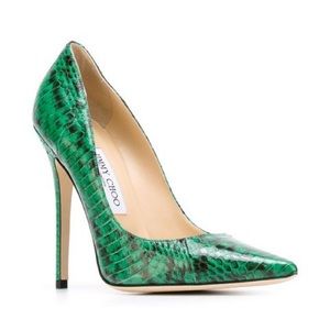 Green Jimmy Choo ‘Anouk’ pumps LIKE NEW CONDITION